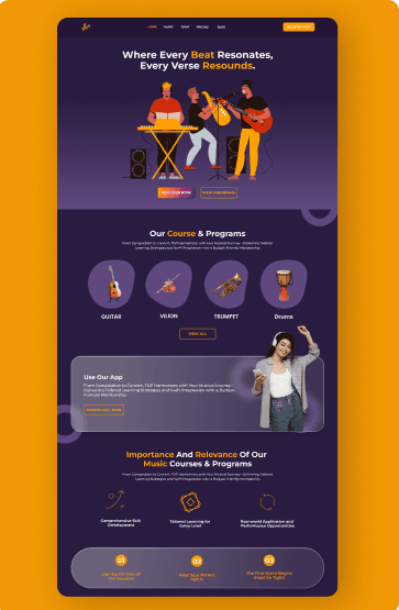 Music Academy Brochure